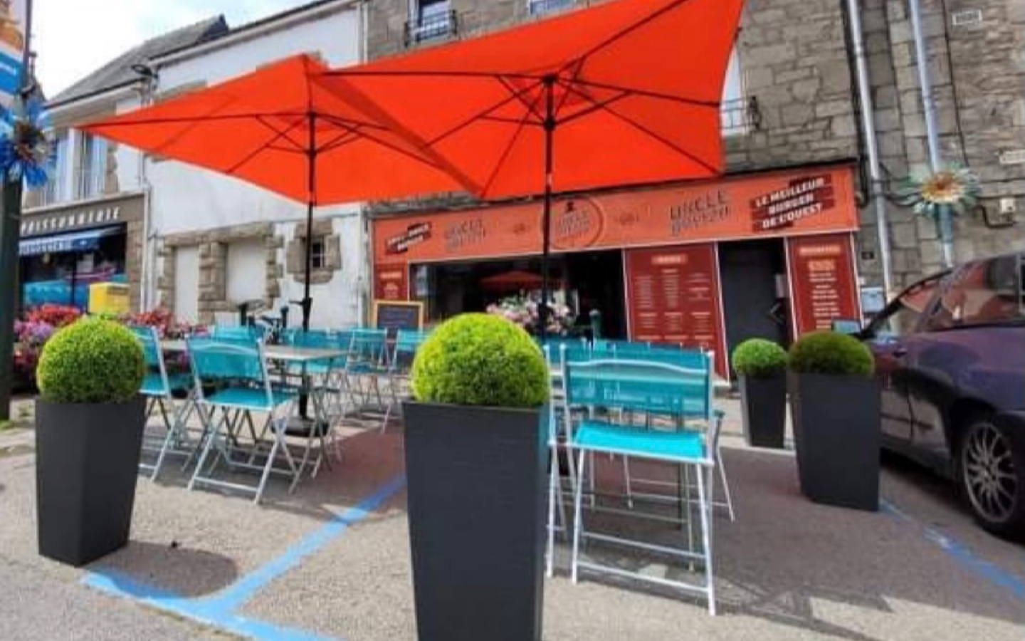 Façade du restaurant Uncle Breizh à Baud