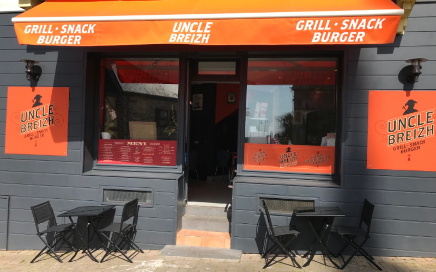 Façade du restaurant Uncle Breizh à Landévant